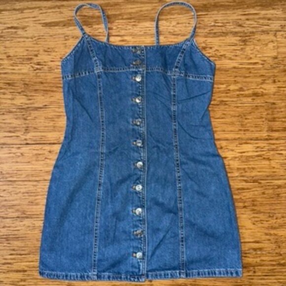 Zara Denim Dress - Picture 2 of 5